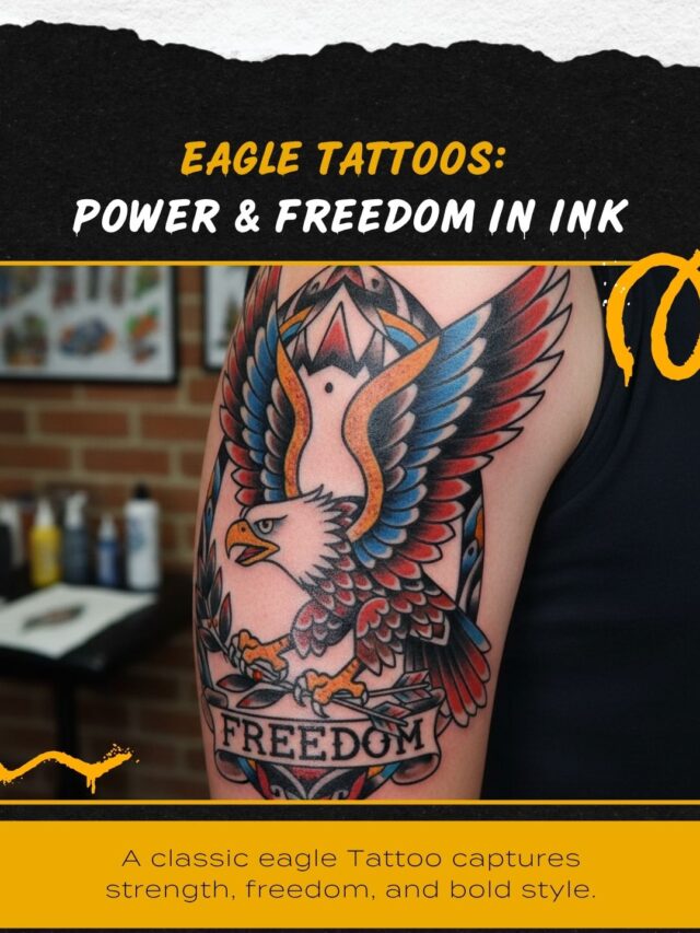 Eagle Tattoos: Power, Freedom & American Tradition