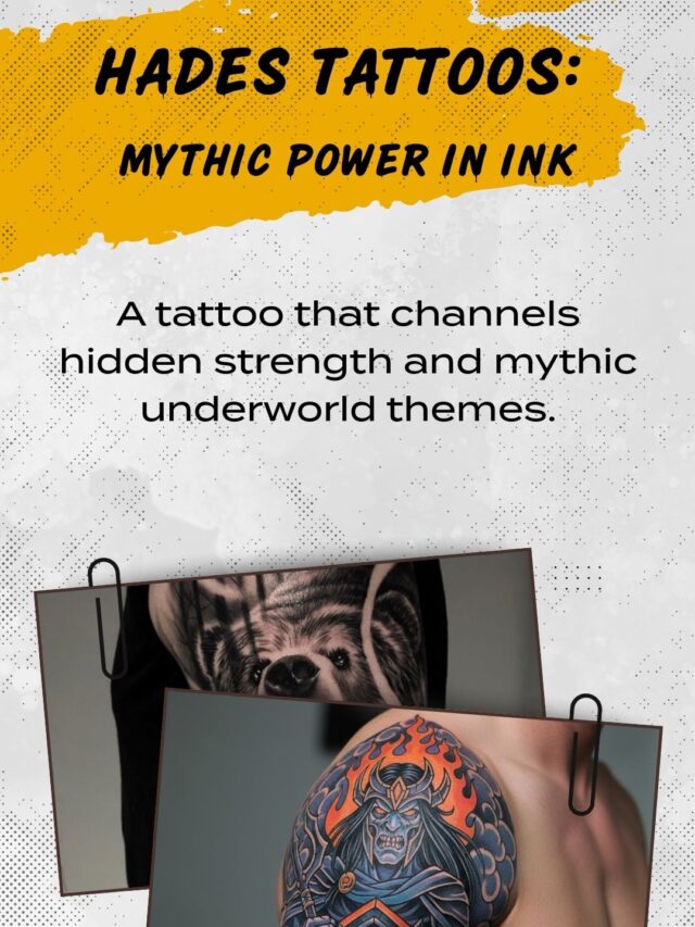 Hades Tattoos: Embrace the Depths of Meaning